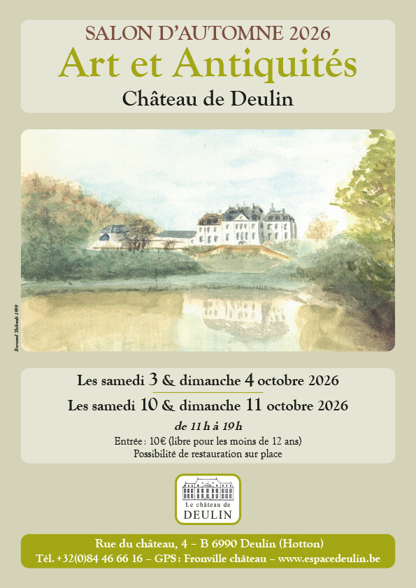 Château de Deulin - Autumn Fair 2026 - Framing Gallery - Véronique Clamot - Marc Aksakow